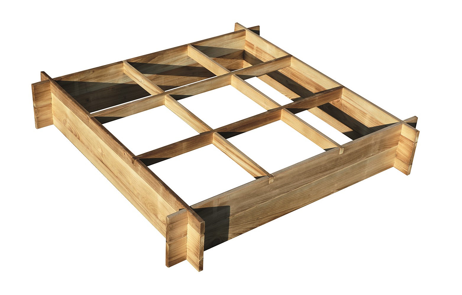 Carré Potager Cardon 100x100xH.18cm -CERLAND